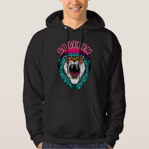Sudadera Ve a por ellos - Diseño gráfico Tiger Face