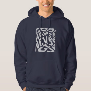 Sudadera Ve Duro Nunca Te Rindas Motivación Audaz