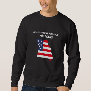 Sudadera Vecinos de Bellefontaine Misuri Estados Unidos Amé