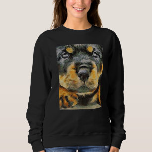 Sudadera Vector artístico de retrato de porción de cobre de