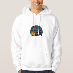 Sudadera Vector de árbol de calabaza de noche de Halloween