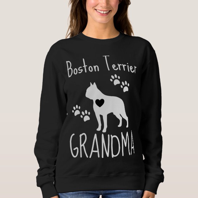 Sudadera Vector de la abuela del terror de Boston (Anverso)