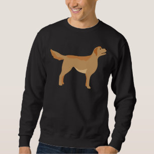 Sudadera Vector de perro recuperador de Labrador