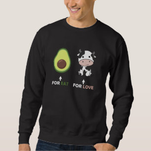 Sudadera Vegan Animal Lover Vegan Aguacate