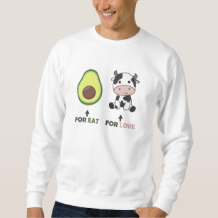 Sudadera Vegan Animal Lover Vegan Aguacate
