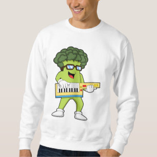 Sudadera Vegan Broccoli en Music with Guitar