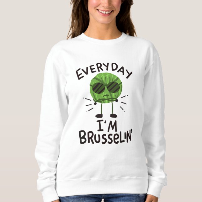 Sudadera Vegan Brussels Sprouts (Anverso)