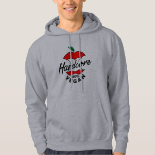 Sudadera Vegan de núcleo duro, vegan de núcleo de manzana, 
