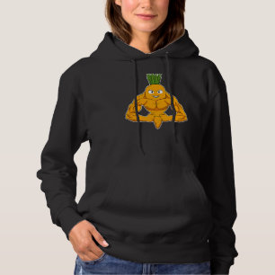 Sudadera Vegan Power Vegetarian Planta Carrot Bodybuilding
