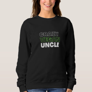 Sudadera Vegan Uncle Vegetarian Niece Nephew Para Hombres