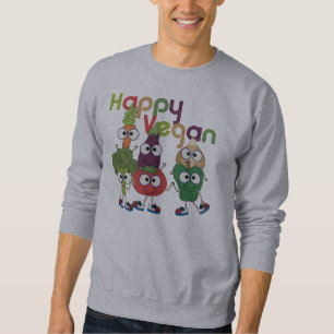 Sudadera Vegano feliz