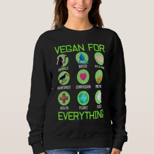 Sudadera Vegano Para Todo Orgulloso Vegano 4