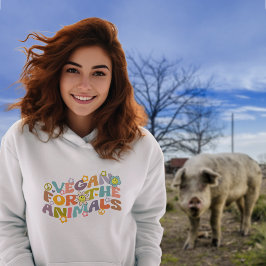 Sudadera Vegano por los animales