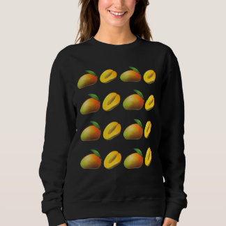Sudadera Veganos de frutas Mango Patrón Mango Fruto