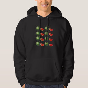 Sudadera Vegans Fruta Watermelon Pattern Fruitarian