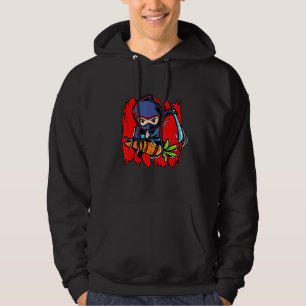Sudadera Vegetariano Vegetable Ninja Fruta Vegan No Carne P