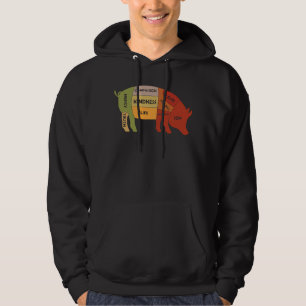 Sudadera Vegetariano Vegetariano Amo Vegetales Vegetales Ve