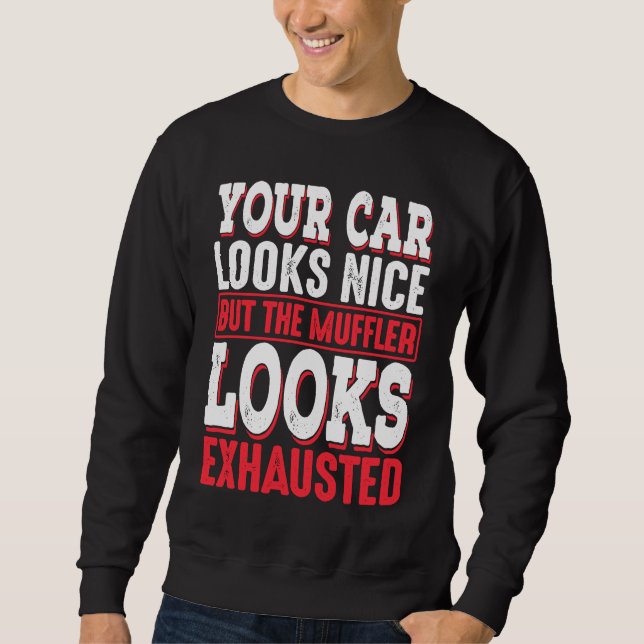 Sudadera Vehículo para Ingeniero Mecánico (Anverso)