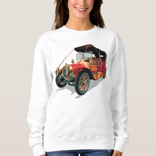 Sudadera Vehículo vintage (Anverso)
