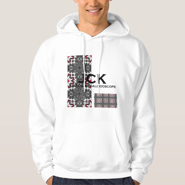 Sudadera Veinte arte caleidoscópico del volumen dieciséis (Anverso)