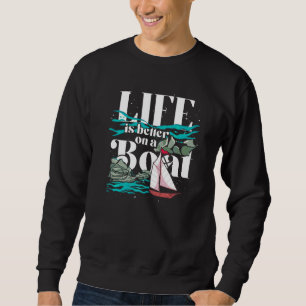 Sudadera Vela Barco Marinero Náutico Capitán Velero Navegan