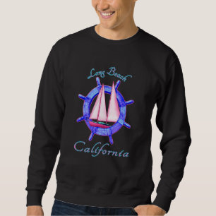 Sudadera Vela en barco de vela de Long Beach California Vac