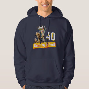 Sudadera Velas de cumpleaños de ardilla de tierra