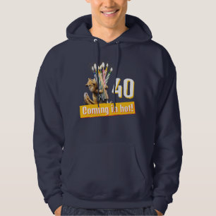 Sudadera Velas de cumpleaños de ardilla de tierra