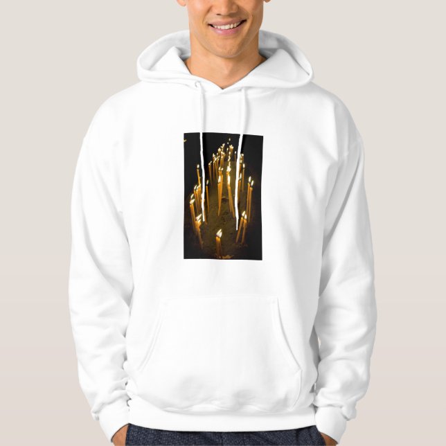 Sudadera Velas encendidas en una iglesia, Armenia (Anverso)