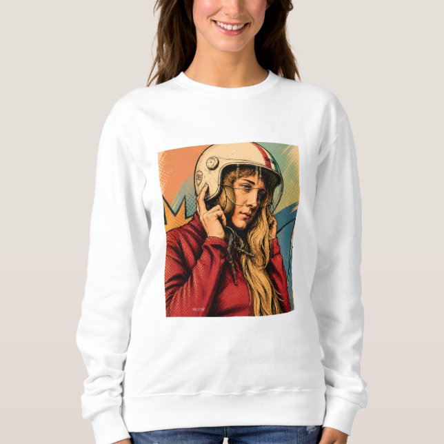 Sudadera Velocidad de terciopelo (Anverso)