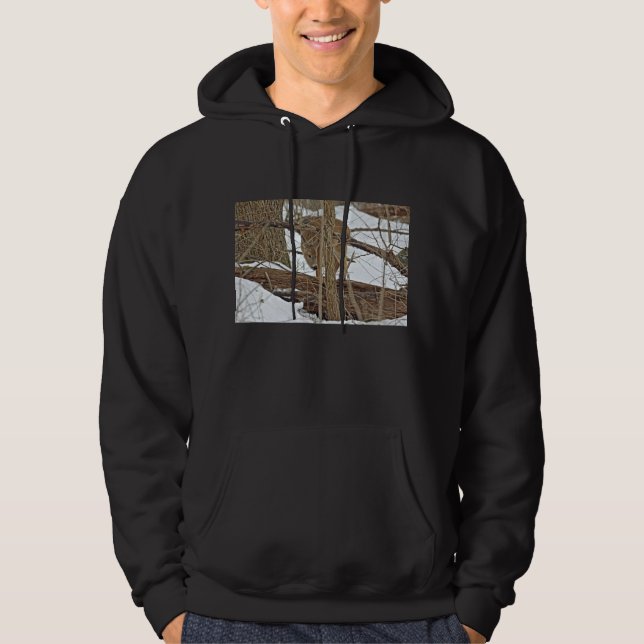 Sudadera Venado Whitetail En Nieve (Anverso)