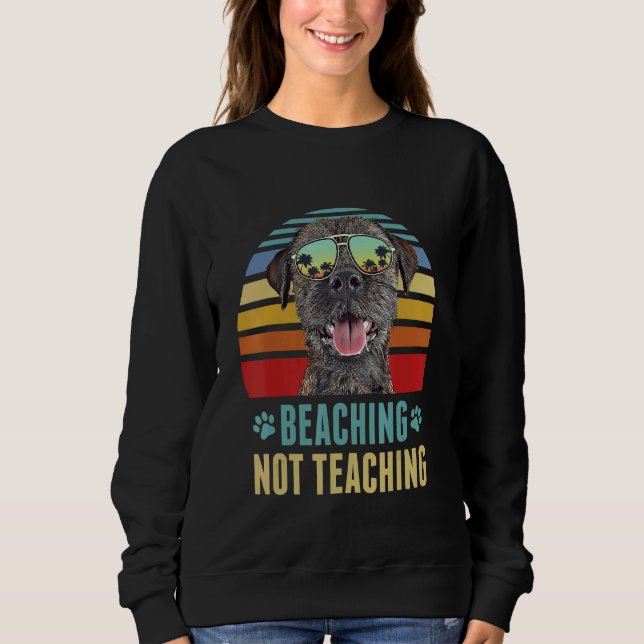 Sudadera Vencer, no enseñar el verano del perro de la front (Anverso)
