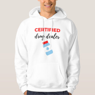 Sudadera Vendedor de Drogas Certificado 2