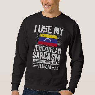 Sudadera Vendedoras de Bandera de Venezuela para hombres y