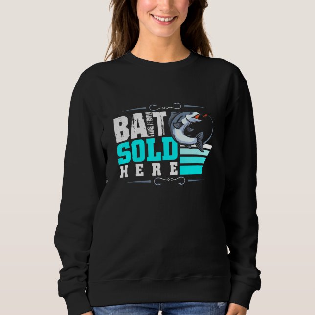 Sudadera Vender el anzuelo aquí (Anverso)