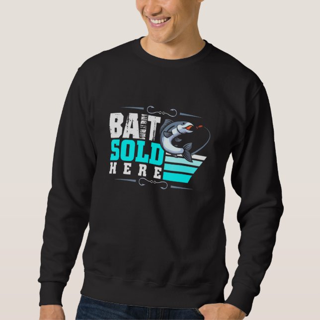 Sudadera Vender el anzuelo aquí (Anverso)
