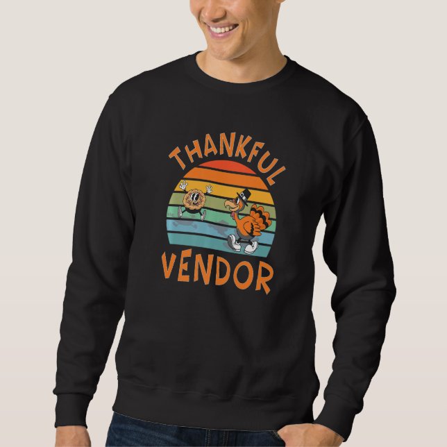 Sudadera Vendor Job  Thanksgiving (Anverso)