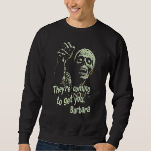 Sudadera Vendrán a traerte película de terror zombie
