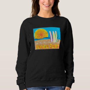 Sudadera Venecia Beach Sun Sand And Surf - Beach Merch