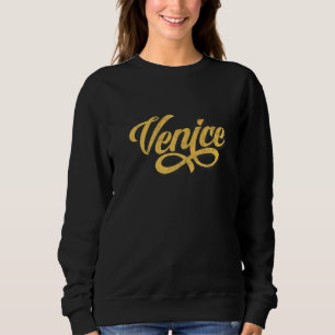 Sudadera Venecia, Ciudad Retro Hogar Diseño Vintage Premium