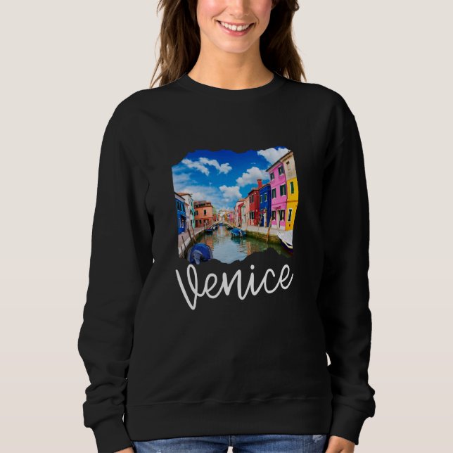 Sudadera Venecia de recuerdos de Venecia (Anverso)