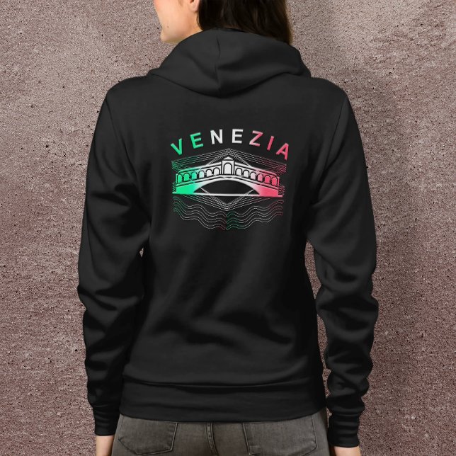 Sudadera Venezia Rialto Bold Lines Womens Full Zip Hoodie (Subido por el creador)