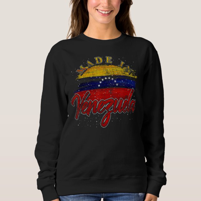 Sudadera Venezolana Orgullosa En Latinoamérica (Anverso)