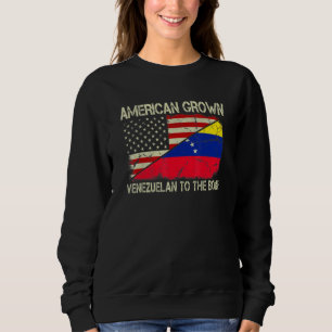 Sudadera Venezolano Americano Crecido A La Venezuela De Los