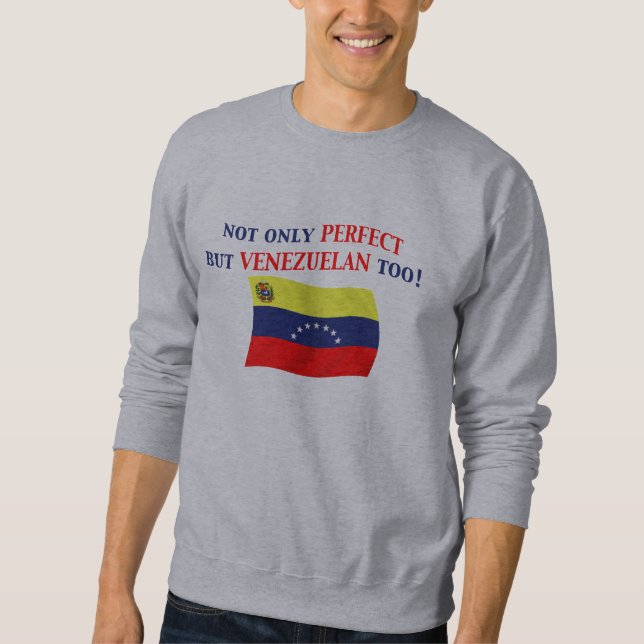 Sudadera Venezolano perfecto (Anverso)