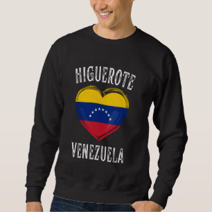 Sudadera Venezuela Bandera Corazón Ciudad Higuerote