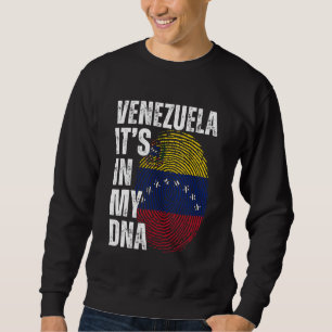 Sudadera Venezuela está en mi ADN haciendo coincidir a los