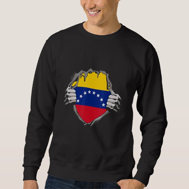 Sudadera Venezuela Flag (Anverso)