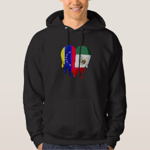 Sudadera Venezuela México Bandera Corazón Ciudadano Crece P