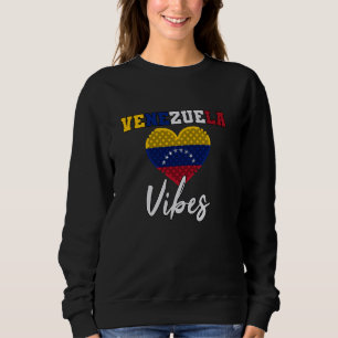 Sudadera Venezuela vive orgullosa hielo hispano de bandera